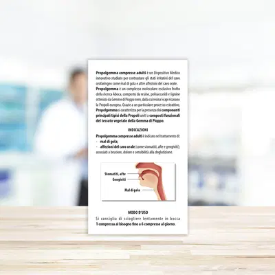 PROPOLGEMMA 20 COMPRESSE OROSOLUBILI ADULTI 1,50 G PROPOLGEMMA 20 COMPRESSE OROSOLUBILI ADULTI 1,50 G