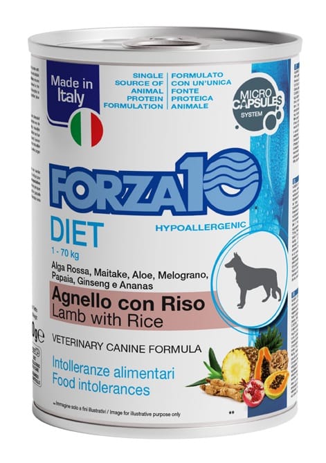 FORZA 10 DIET AGNELLO-RISO UMIDO CANE