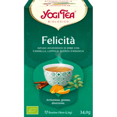 YOGI TEA FELICITA' 34 G YOGI TEA FELICITA' 34 G