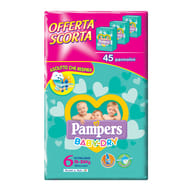 PAMPERS BABY DRY TRIO DWCT XL 45 PEZZI