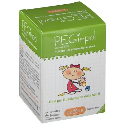 PEGINPOL MACROGOL 3350 SOSPENSIONE ORALE 100 G PEGINPOL MACROGOL 3350 SOSPENSIONE ORALE 100 G