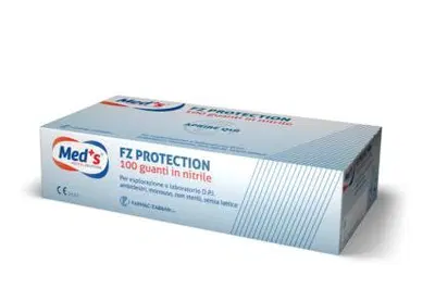 GUANTI MEDS PROTECTION Z NITRILE SENZA POLVERE DPI M GUANTI MEDS PROTECTION Z NITRILE SENZA POLVERE DPI M
