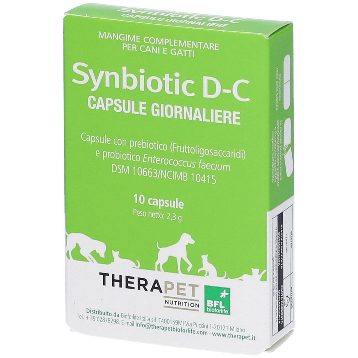 Synbiotic D C Therapet 10 Capsule