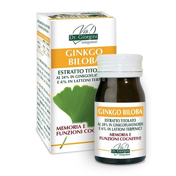 Ginkgo Biloba Estratto Titolato 60 Pastiglie