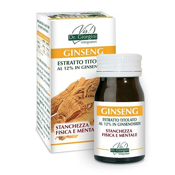 Ginseng Estratto Titolato 60 Pastiglie