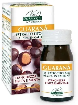 GUARANA' ESTRATTO TITOLATO 60 PASTIGLIE GUARANA' ESTRATTO TITOLATO 60 PASTIGLIE