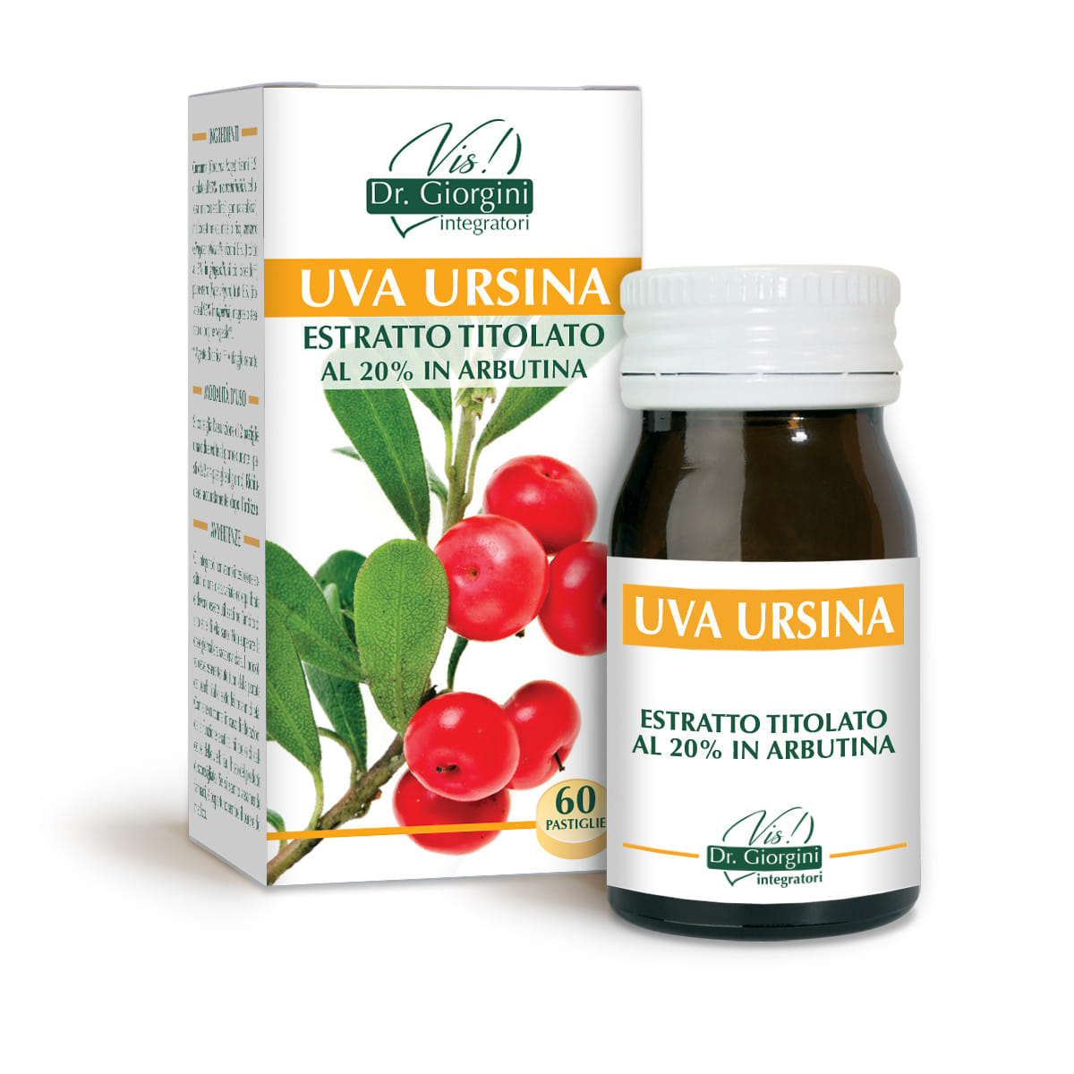 UVA URSINA ESTRATTO TITOLATO 60 PASTIGLIE
