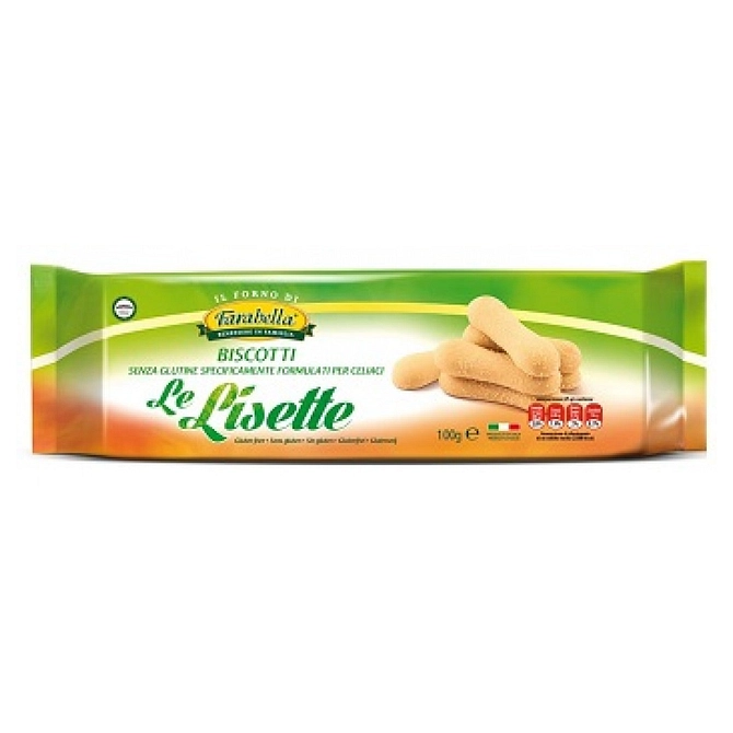 Farabella Le Lisette Biscotti Senza Glutine 100 G