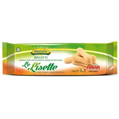 FARABELLA LE LISETTE BISCOTTI SENZA GLUTINE 100 G FARABELLA LE LISETTE BISCOTTI SENZA GLUTINE 100 G