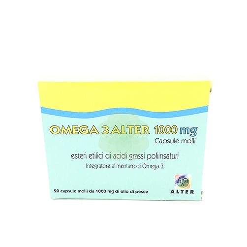 Omega 3 Alter 20 Capsule Molli 1000 Mg