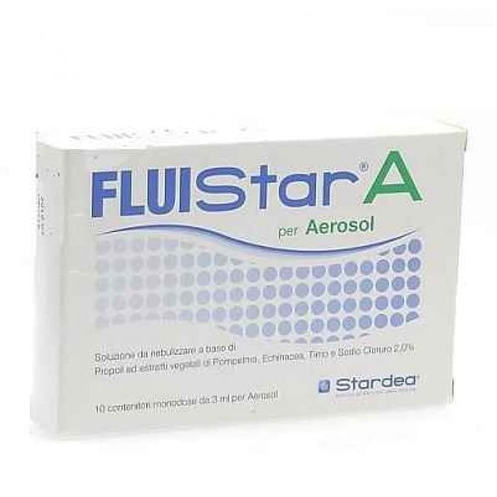 FLUISTAR A 10 MONODOSE DA 3 ML PER AEROSOL