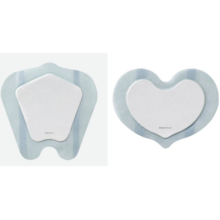 Medicazione Biatain In Schiuma Di Poliuretano Con Bordo Adesivo In Silicone Per Sacro 15 X19 Cm 5 Pezzi