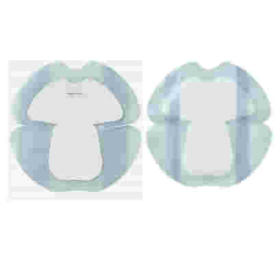 MEDICAZIONE BIATAIN IN SCHIUMA DI POLIURETANO CON BORDO ADESIVO IN SILICONE PER TALLONE 18X18 CM 5 PEZZI