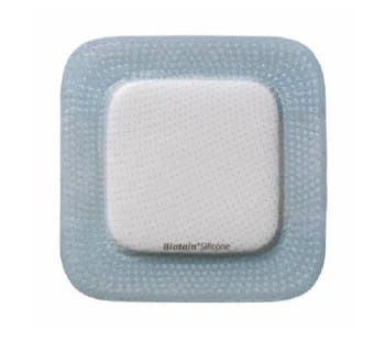 Medicazione Biatain In Schiuma Di Poliuretano Con Bordo Adesivo In Silicone Multisite 14 X19,5 Cm 5 Pezzi