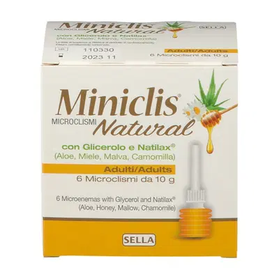 MINICLIS NATURAL MD ADULTI 6 PEZZI MINICLIS NATURAL MD ADULTI 6 PEZZI