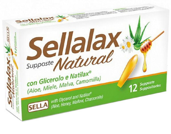 Sellalax Natural Md 12 Supposte