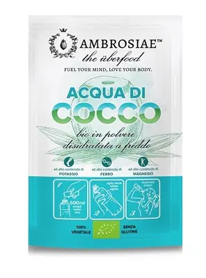 ACQUA DI COCCO BIO IN POLVERE 10 G ACQUA DI COCCO BIO IN POLVERE 10 G