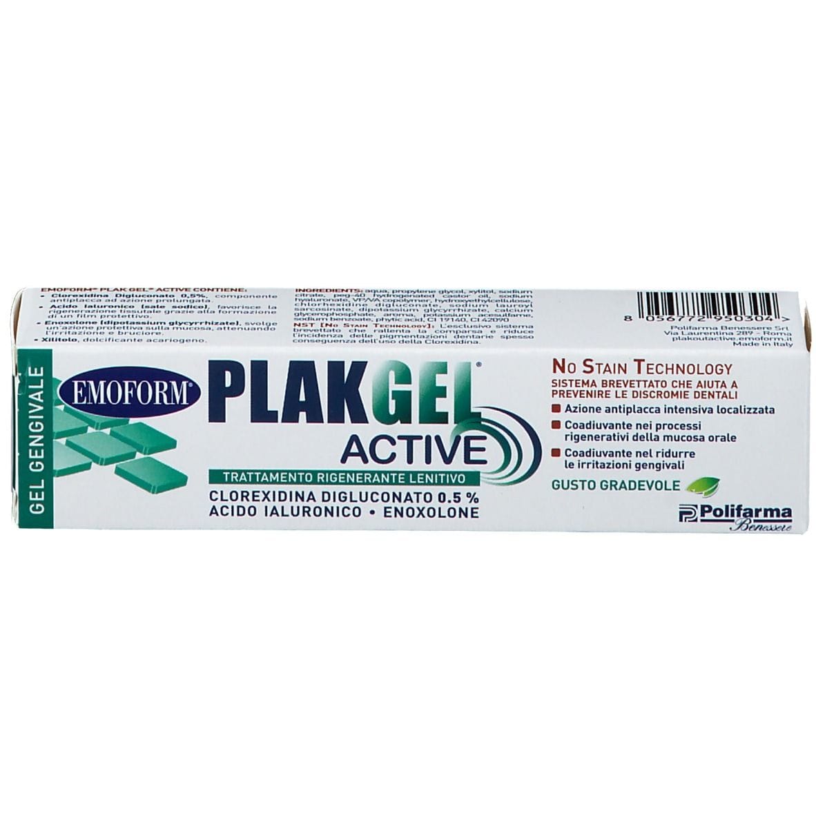 PLAK GEL ACTIVE 30 ML