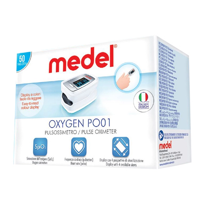 Pulsossimetro Medel Oxygen Po01