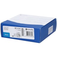 PLACCA NATURA+ PIANA RITAGLIABILE IN IDROCOLLOIDE STOMAHESIVE E CEROTTO POROSO FLANGIA 70 MM 5 PEZZI