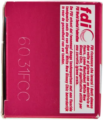 MENTADENT WHITE NOW GLOSSY CHIC 50 ML MENTADENT WHITE NOW GLOSSY CHIC 50 ML