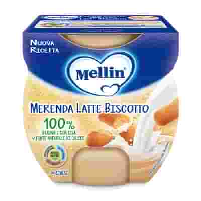 MELLIN MERENDA LATTE BISCOTTO 2 X 100 G