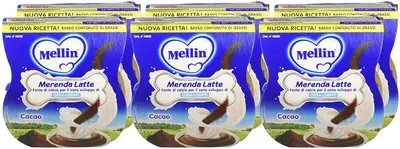MELLIN MERENDA LATTE CACAO 2 X 100 G MELLIN MERENDA LATTE CACAO 2 X 100 G