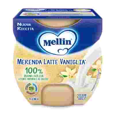 MELLIN MERENDA LATTE VANIGLIA 2 X 100 G