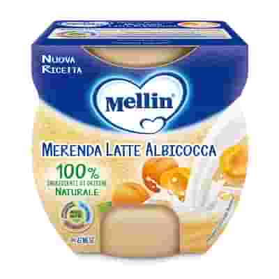 MELLIN MERENDA LATTE ALBICOCCA 2 X 100 G