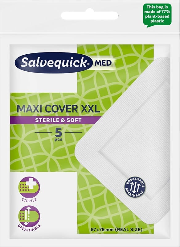 CEROTTO SALVELOX MED MAXI COVER XXL 97X79MM 5 PEZZI