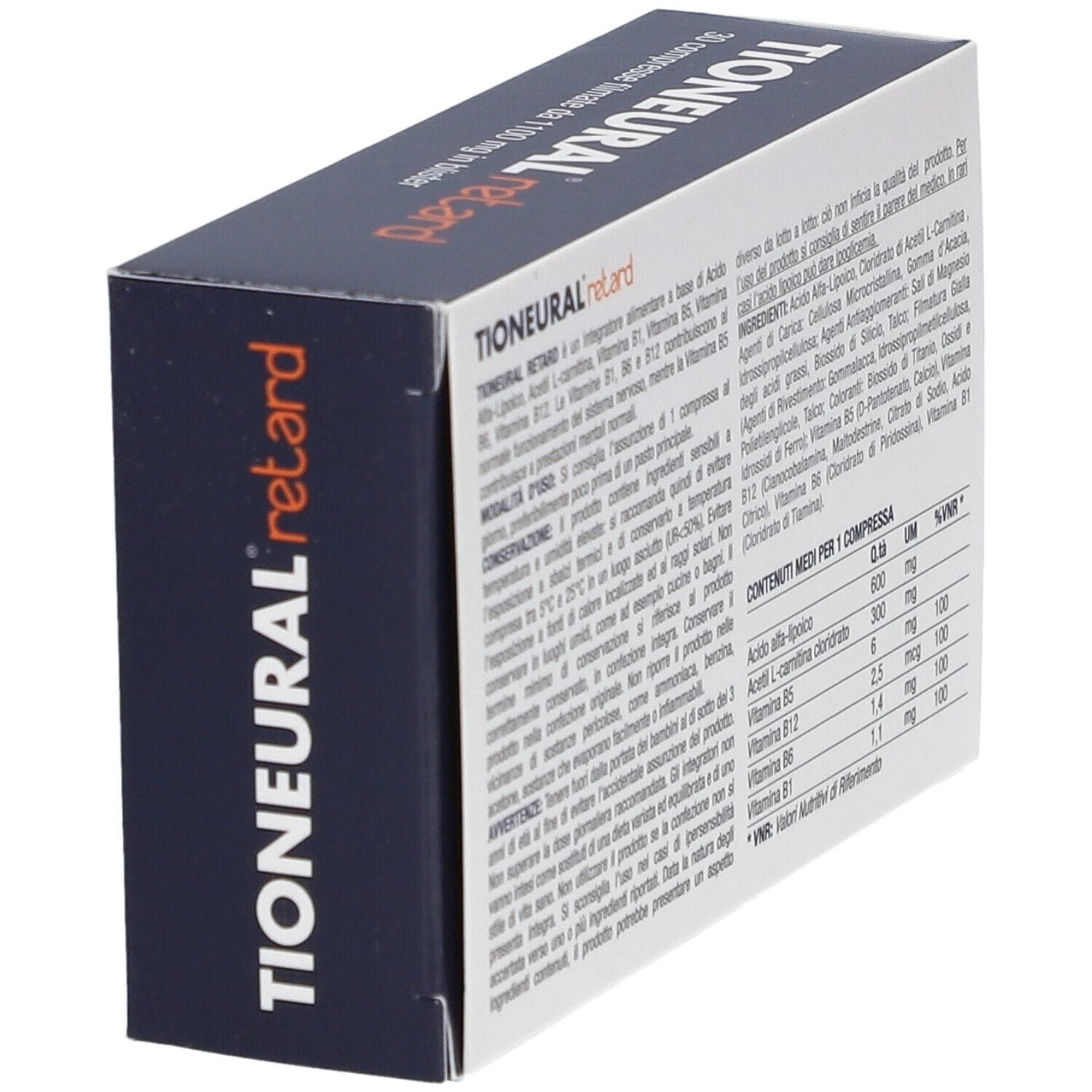 TIONEURAL RETARD 30 COMPRESSE