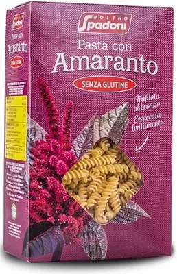 MOLINO SPADONI CON AMARANTO FUSILLI SENZA GLUTINE 500 G MOLINO SPADONI CON AMARANTO FUSILLI SENZA GLUTINE 500 G