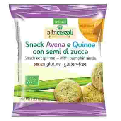 ALTRICEREALI SNACK AVENA E QUINOA CON SEMI DI ZUCCA 35 G