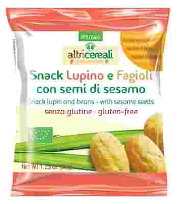 ALTRICEREALI SNACK LUPINO E FAGIOLI CON SEMI DI SESAMO 35 G
