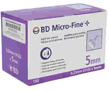 AGO PER PENNA DA INSULINA BD MICROFINE GAUGE 31 5 MM 100 PEZZI