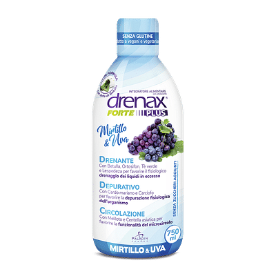 DRENAX FORTE PLUS ORIGINALE CON MIRTILLO E UVA 750 ML