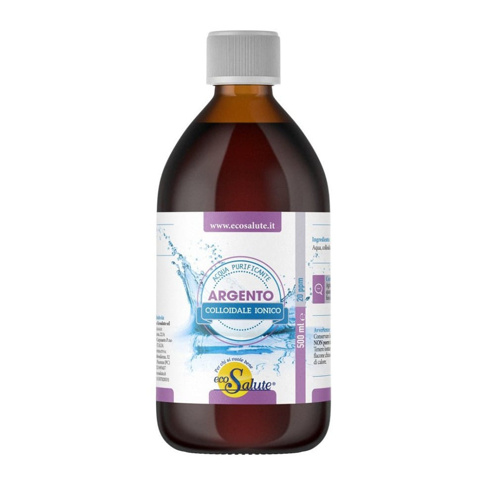 ARGENTO COLLOIDALE IONICO ACQUA 0,5 L