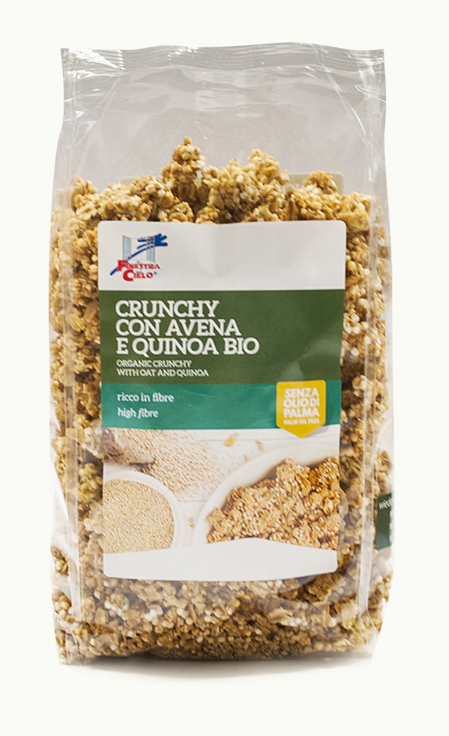 Crunchy Con Avena Quinoa E Mirtilli