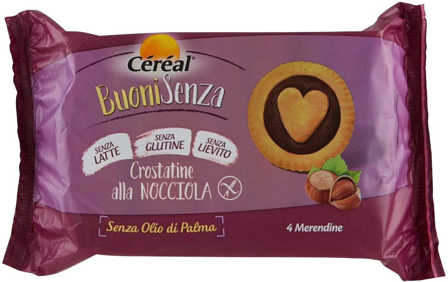 Cereal Buoni Senza Crostatina Alla Nocciola 150 G