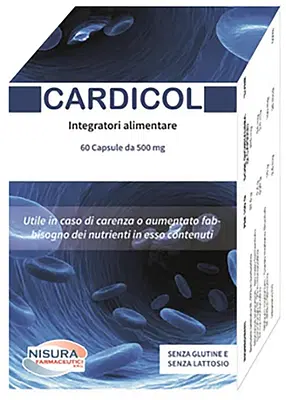CARDICOL 60 CAPSULE DA 500 MG CARDICOL 60 CAPSULE DA 500 MG
