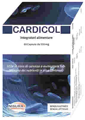 CARDICOL 60 CAPSULE DA 500 MG