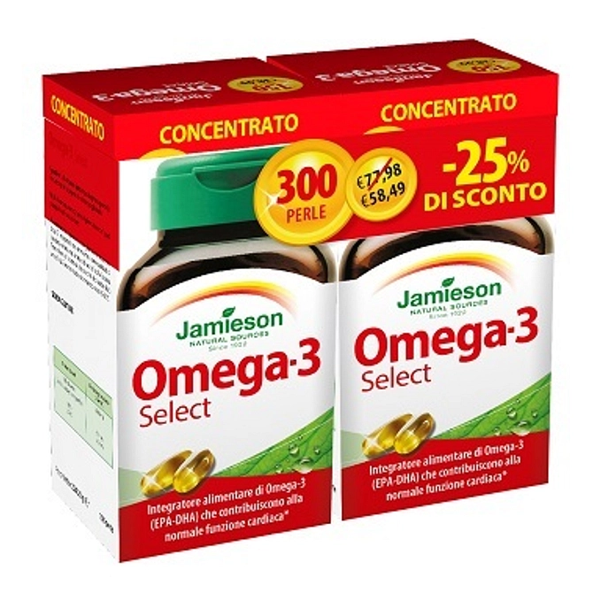Jamieson Omega 3 Select Promo Duo Pack