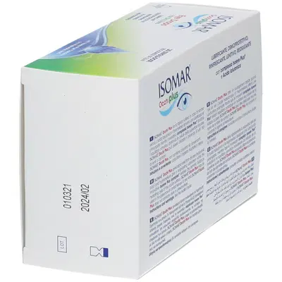ISOMAR OCCHI PLUS GOCCE OCULARI PER OCCHI SECCHI ALL'ACIDO IALURONICO 0,25% 30 FLACONCINI MONODOSE ISOMAR OCCHI PLUS GOCCE OCULARI PER OCCHI SECCHI ALL'ACIDO IALURONICO 0,25% 30 FLACONCINI MONODOSE