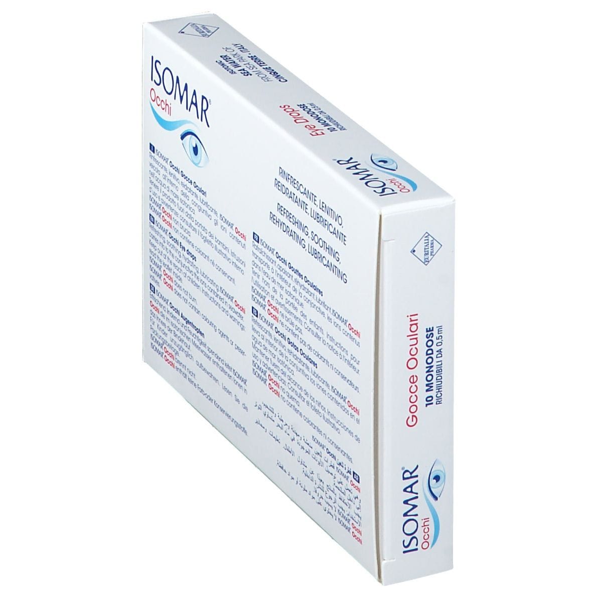 ISOMAR OCCHI GOCCE OCULARI ALL'ACIDO IALURONICO 0,20% 10 FLACONCINI