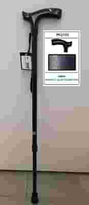 BASTONE SLIM NERO/CARBONIO