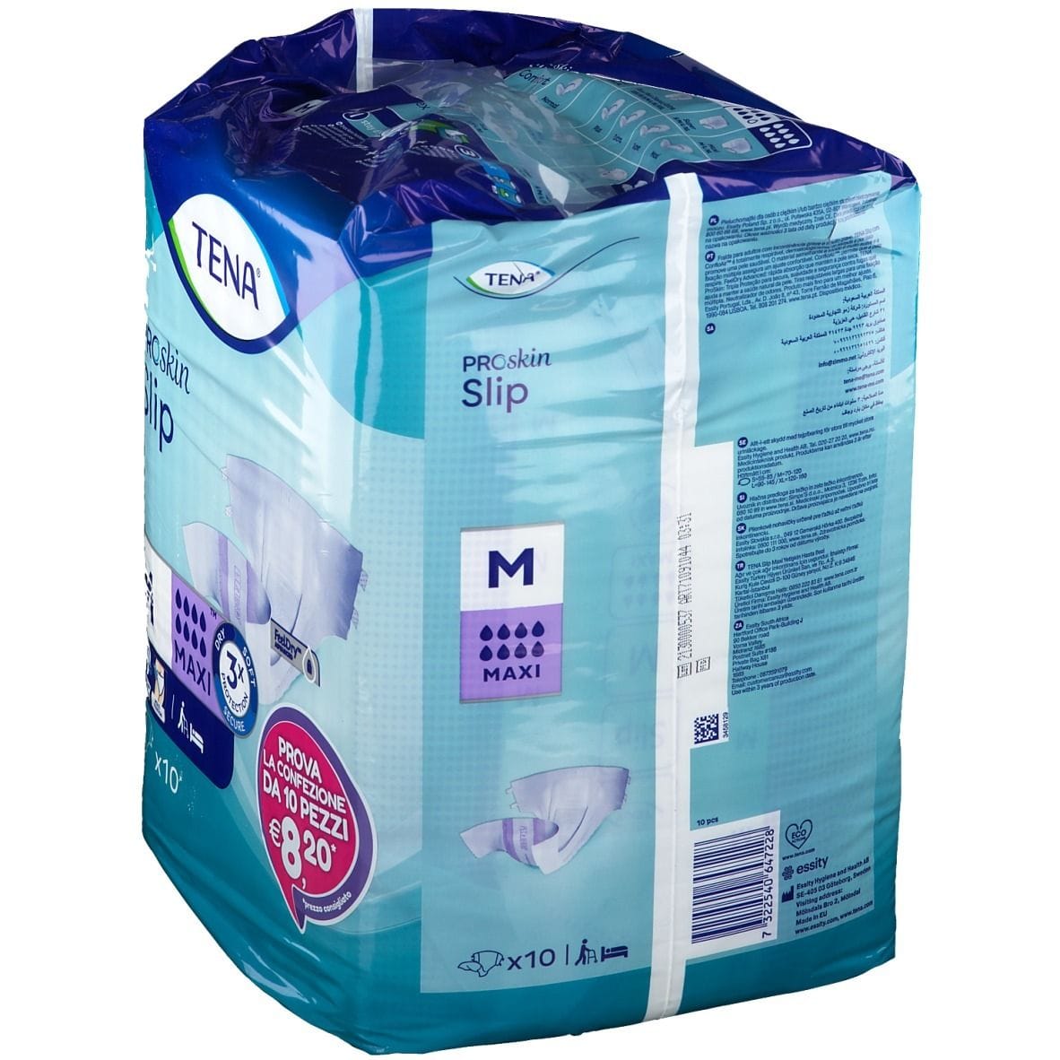 PANNOLONE A MUTANDINA PER INCONTINENZA MAXI MEDIUM 10 PEZZI