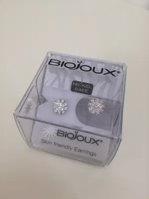 BJT933 ORECCHINI GALAXY WHITE STAINLESS STEEL BJT933 ORECCHINI GALAXY WHITE STAINLESS STEEL