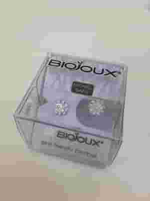 BJT933 ORECCHINI GALAXY WHITE STAINLESS STEEL