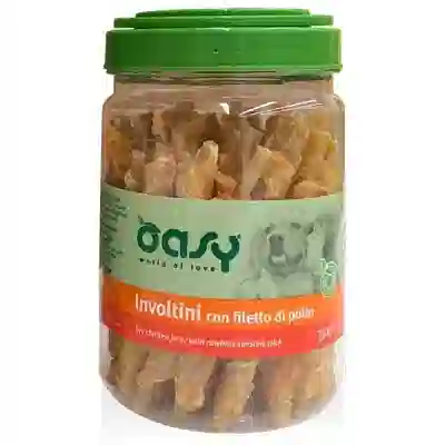 OASY SNACK DOG INVOLTINI CON FILETTO DI POLLO 350 G