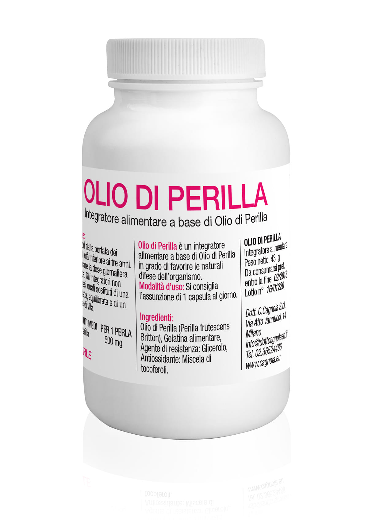 Olio Di Perilla 50 Perle